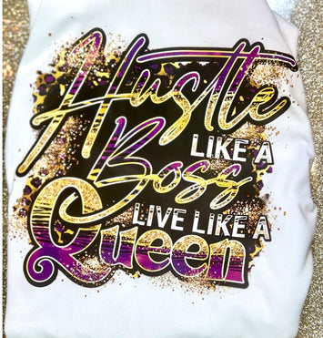Hustle Like A Boss Tee