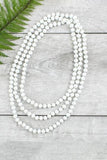 60” Crystal Bead Necklace