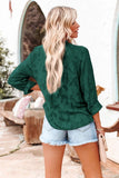 Chiffon Sheer Button Down Casual Shirt