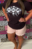 Burgundy Bella Canvas Aztec Buffalo Tee