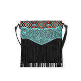 Montana West Aztec Cross Body With Fringe