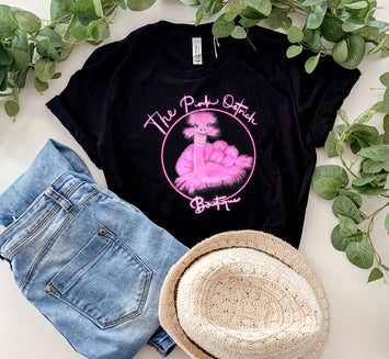 Pink Ostrich Boutique Tee