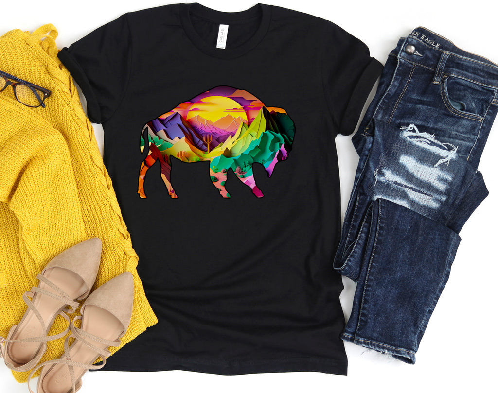 Neon Buffalo Tee