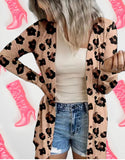 Lightweight Leopard Cardigan