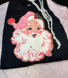 Chenille Santa sweatshirt