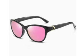 Polarized Pink Lens Sunglasses